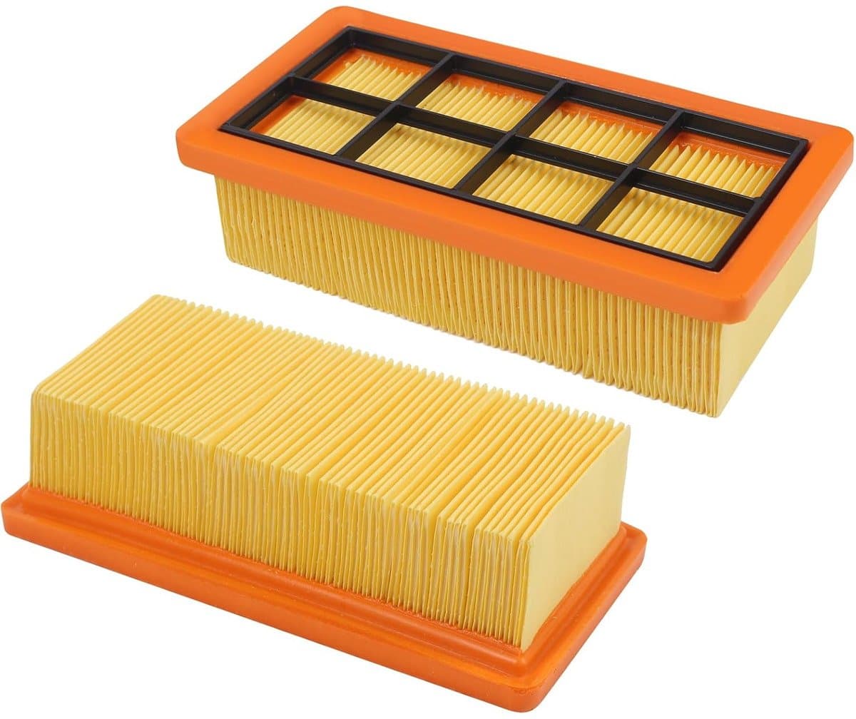 2x Vervangend filter geschikt voor Karcher AD 3200 AD 3 Premium AD 4 Premium AD2 - 6.415-953.0 KFI 7420 — afbeelding 1