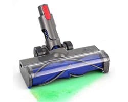Oneay Roborock H6 H7 V-vormige stofzuigerborstel met turboborstels en koplampen voor harde vloeren en tapijten.