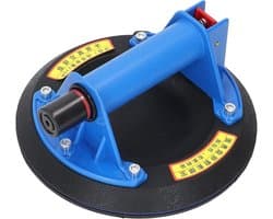 Vacuümzuignap - Glaslift Tegeltiller - Materiaal Verplaatsen - Veiligheidsindicator - 203 cm - Blauw