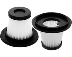 SnelShoppen - Auto-stofzuigeraccessoires set van 2 herbruikbare wasbare filters voor draadloze handstofzuiger, licht en compact, brede compatibiliteit