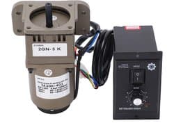 SnelShoppen - Motor met Aandrijving 220 V AC, Asymmetrisch, Enkele Fase, Snelheidsreductie, 6 W, Laag Geluid, Hoge Kracht Moment