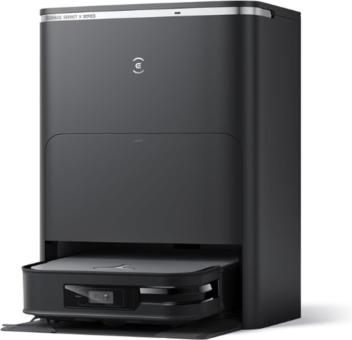 Ecovacs® Robotstofzuiger - Robotstofzuiger Met Dweilfunctie - Robotstofzuiger Hondeharen - Robotstofzuiger Met Laadstation - Robotstofzuigers - Robotstofzuigers Met Dweilfunctie - Robot Stofzuiger - Dweilmachine - Roborock - Robotstofzuigers Zwart — afbeelding 1