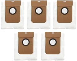 5-delige set stofzakken compatibel met Eufy Clean L60 SES / L60 Hybrid SES / L50 SES robotstofzuigers stofzakken-2,5 liter