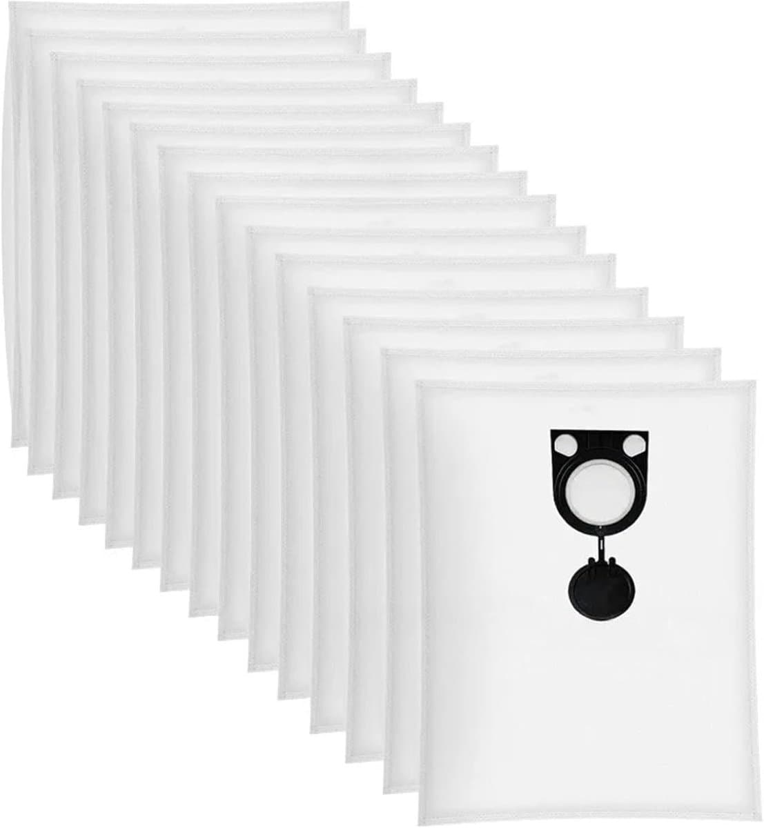 10 stuks - Stofzuigerzakken geschikt voor Starmix- Microsafe - geschikt voor Stofzuigerzakken Bosch stofzuigers - hoog rendement stofzakken geschikt voor Metabo ASR 25L 35L Bosch GAS25 GAS35M BSH20 Starmix FBV20 25 35 vacuüm vervangende onderdelen — afbeelding 1