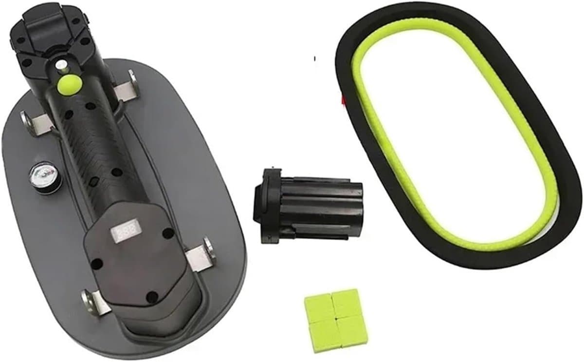 Elektrische zuignap - Vacuüm heffer - Materiaal tillen - 180KG draagvermogen - 2600mAh accu - Zwart — afbeelding 1