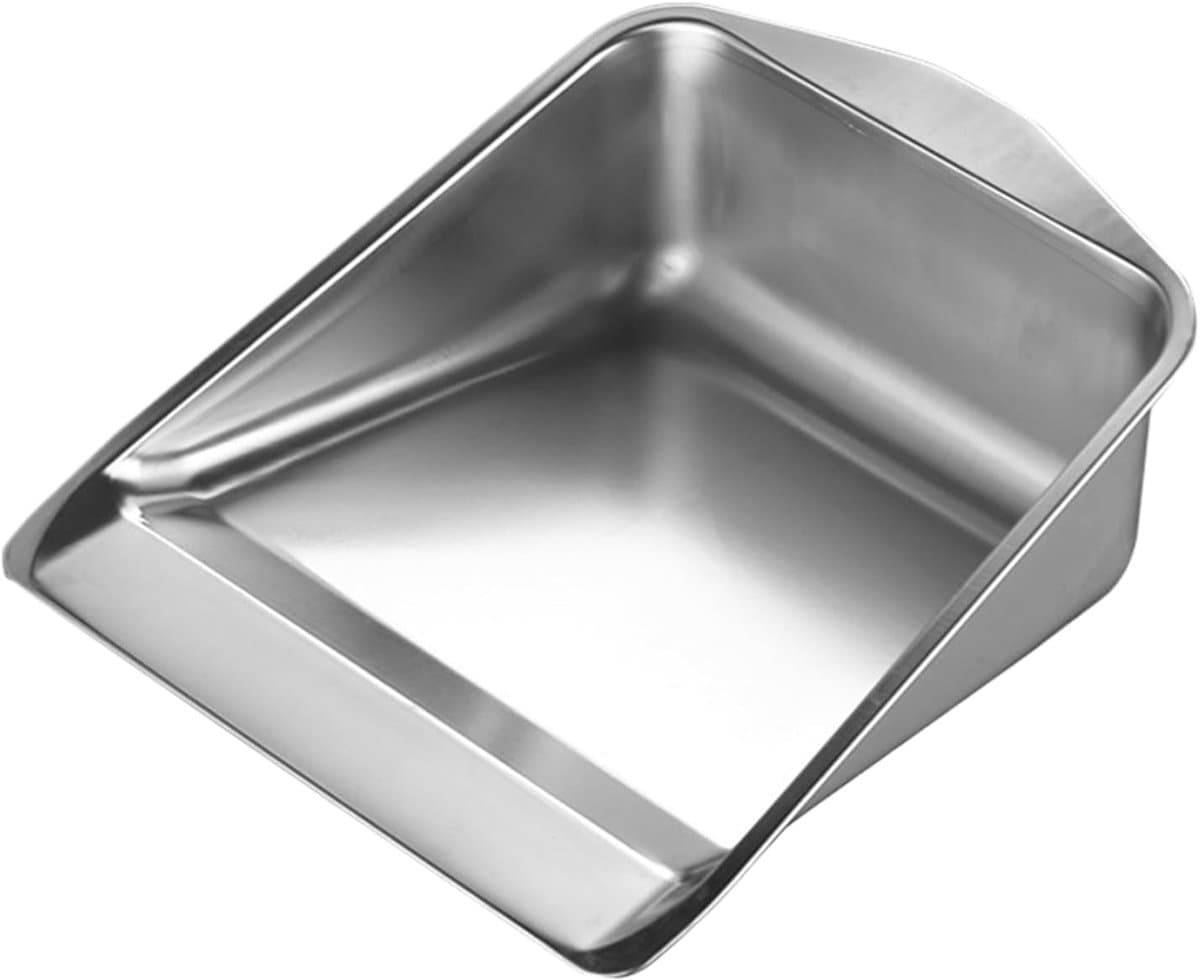 Metalen Stofblik - Reinigingspan - Stof Vangen - Brede Mond - 9.25x10.24x3.94 Inch — afbeelding 1