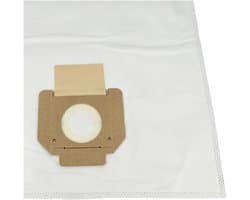 vhbw 20x stofzakken, compatibel met de Nilfisk Alto Attix 33-2L IC, Attix 33-2M PC, Attix 30-21 PC en Attix 33-01 IC stofzuigers - 49,2 cm x 37,5 cm, wit