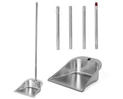 Groot formaat Heavy Duty Stofpan met Lange Handvat voor Keuken en Thuiskantoor