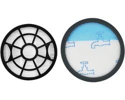 2 stuks filter voor stofzuiger – HEPA vervangfilter ZR904301 – compatibel met Moulinex Swift Power Cyclonic – wasbaar voorfilter en droog reinigbare HEPA-cassette