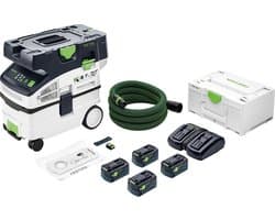 Festool CTLC MIDI I-Plus Accustofzuiger 2x18V 5.0Ah - 577671