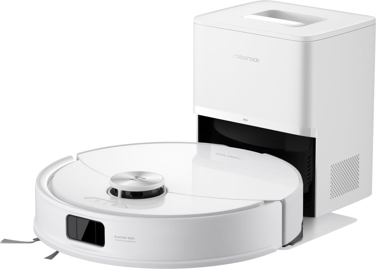 Roborock Robot VC Q10 VF+ Wit, 10.000 Pa Hyperforce zuigkracht, dubbel anti-klit systeem, Vibra Rise 2.0 veegsysteem — afbeelding 1
