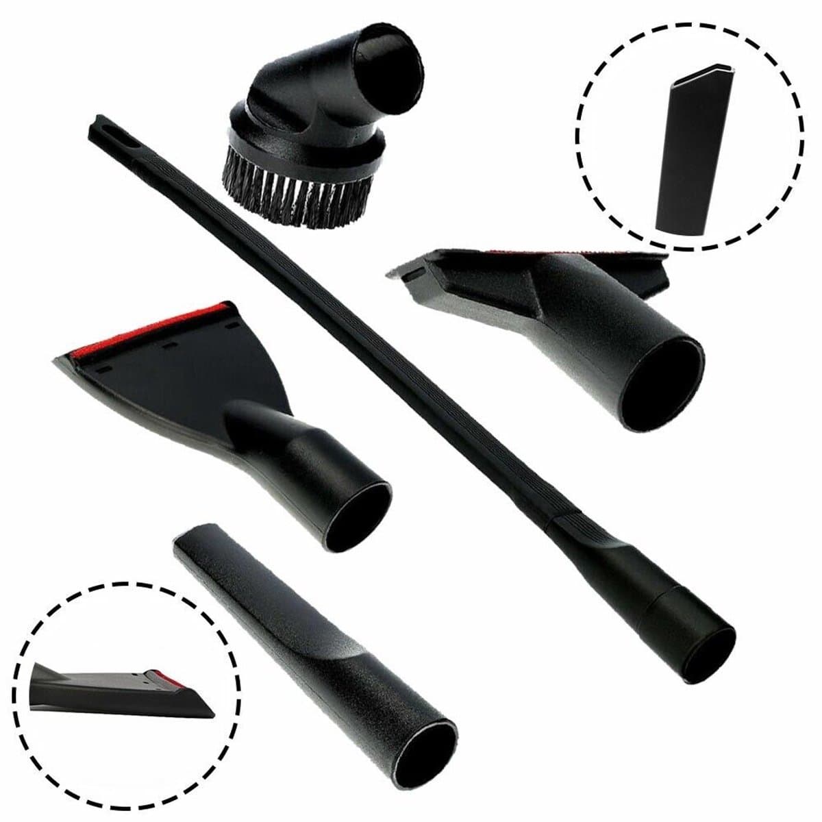 Geschikt voor Dyson stofzuiger zachte borstelkop V7V8V10V11V12V15G5 platte zuigmond zuigkop slang matras zuigkop accessoires — afbeelding 1