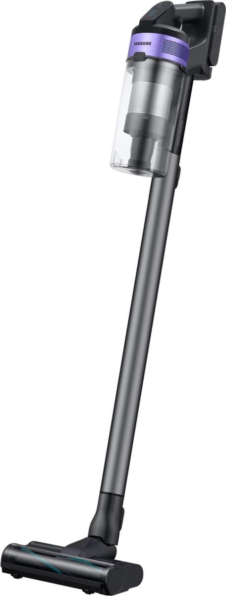 Samsung VS20B75B1R4 2-in-1-steelstofzuiger Batterij/Accu Droog Zakloos 550 W Zwart, Chroom, Violet — afbeelding 1