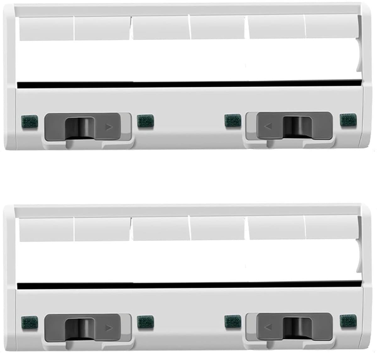 2x Hoofdborstel Cover - Vervanging - geschikt voor Ecovacs T10 & OZMO 950 - 920 - T8 T8 & AIVI T8 - T9 - T10 Plus Robot Stofzuiger Onderdelen - Wit — afbeelding 1