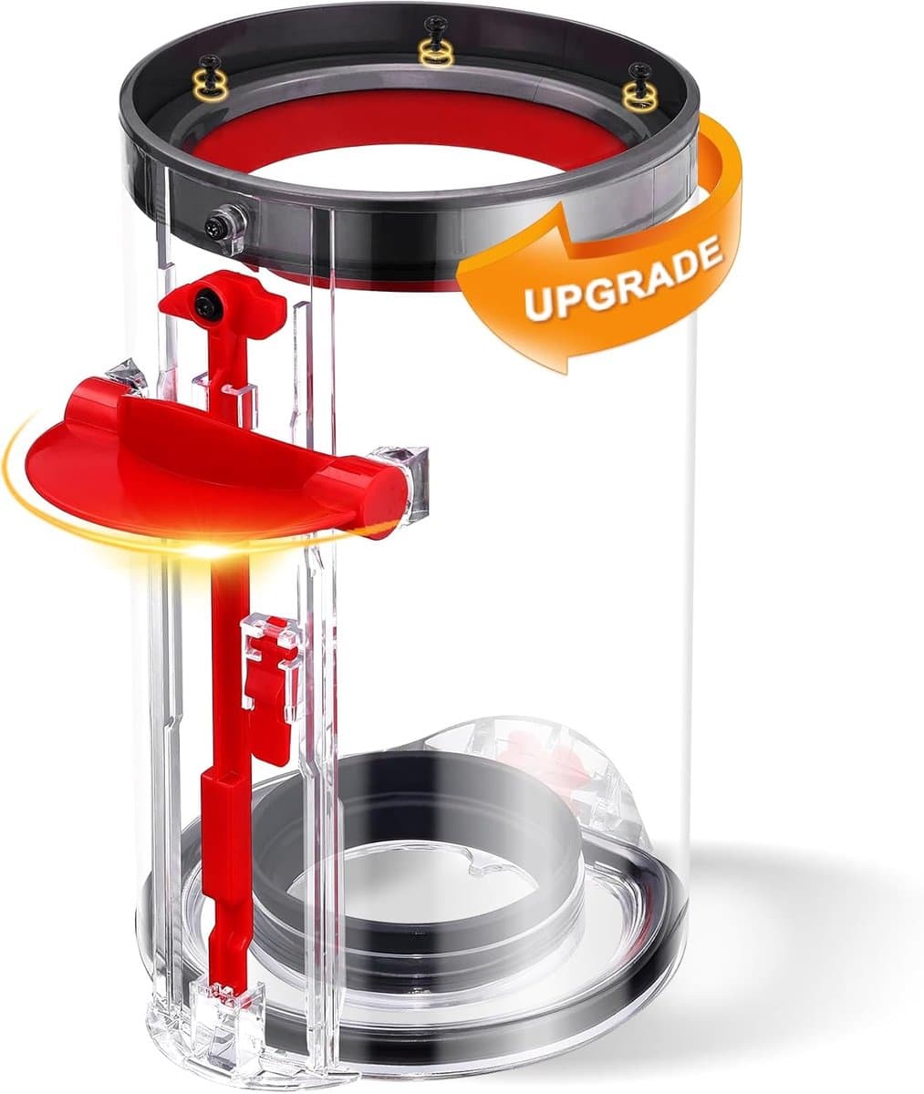 Geschikt voor Verbeterde stofbak compatibel met Dyson V11 V15 SV14 SV15 SV22 stofzuigerbak, vervanging voor stofbak voor onderdeelnr. 970050-01 en onderdeelnr. 965443-01-Belle's product — afbeelding 1