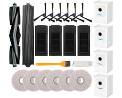 Vervangingsonderdelen geschikt voor ECOVACS DEEBOT X2 Omni / X2 robotstofzuiger (24 stuks)