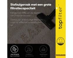 Set van 4 stofzuigerzakken Samsung en Dirt Devil TopFilter Premium