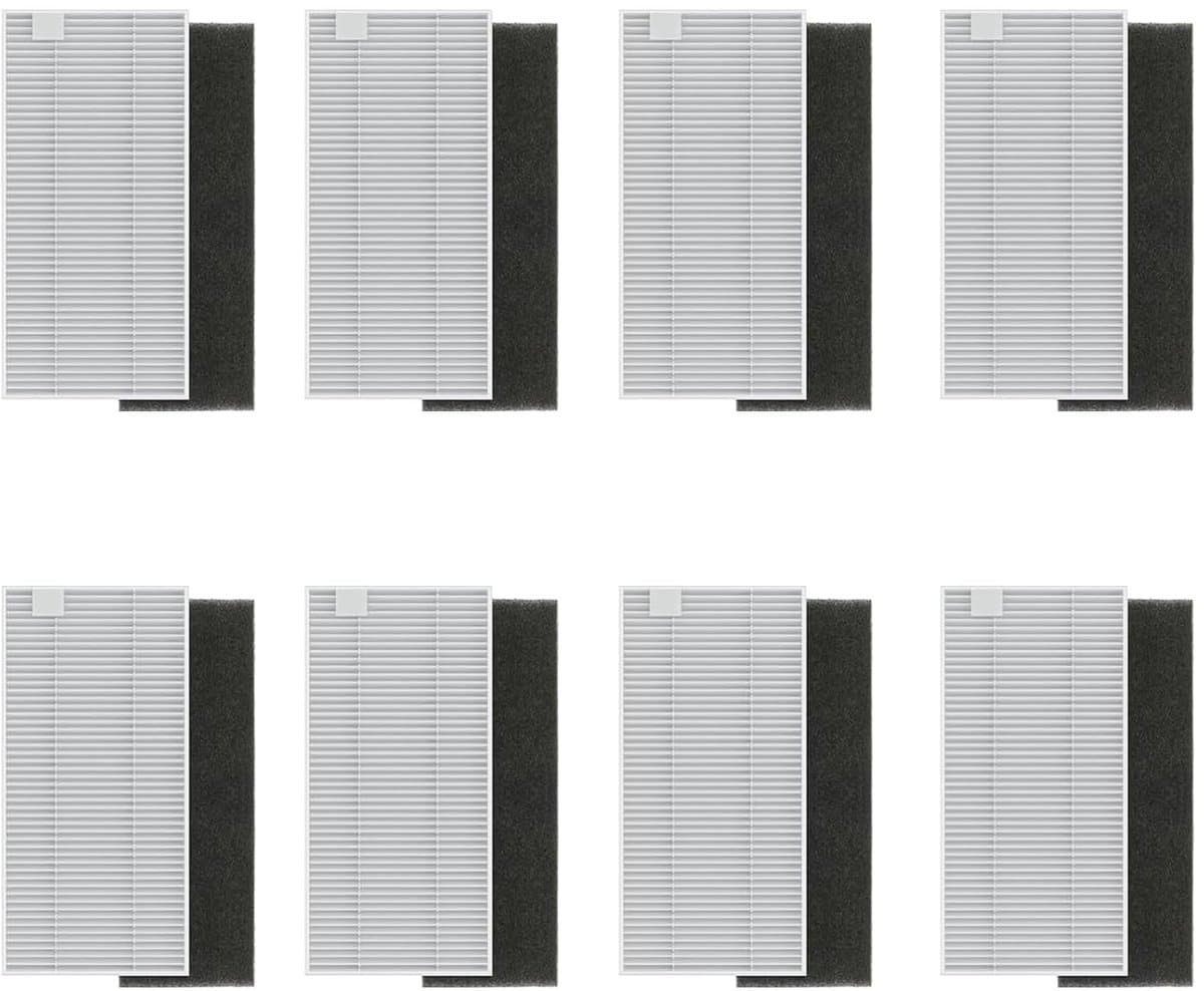 HEPA-filters set voor robotstofzuiger - 8 stuks - efficiënt — afbeelding 1