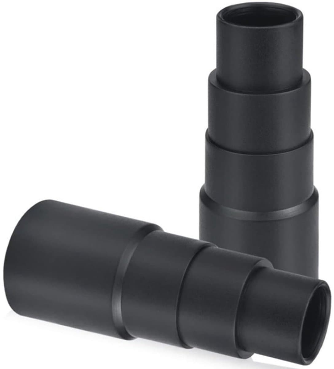 Dailygoods - Set van 2 universele stofzuiger aansluitadapters - 21-35 mm voor stofzuigers — afbeelding 1