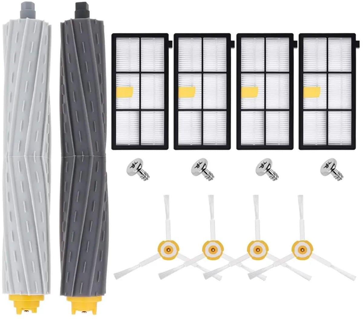 Vervangende borstelfilteraccessoires Geschikt voor iRobot Roomba 800- en 900-serie stofzuigers. — afbeelding 1