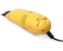 Mini Stofzuiger - Computer Reiniger - Bureau Schoonmaken - USB Aangedreven - 16 cm - Willekeurig
