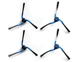 Zijborstel, accessoire voor robotstofzuiger, geschikt voor VC-RM72VR robotstofzuiger, in totaal 6 stuks