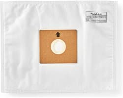 Nedis Stofzuigerzakken – 10 Stuks – Synthetisch – Voor VCBG500/550 – Wit