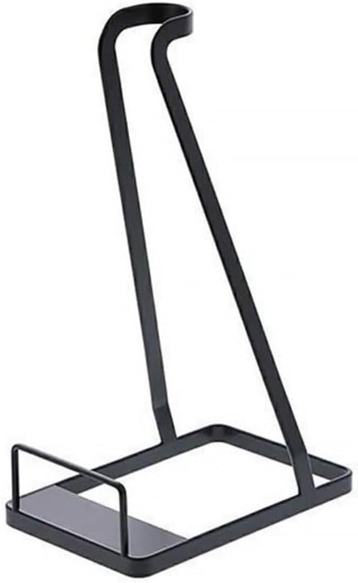 Stofzuiger Standaard - Opbergrek Vacuüm - Stofzuiger Opbergen - Installatie Zonder Boren - 43 x 17 x 9 cm - Zwart — afbeelding 1