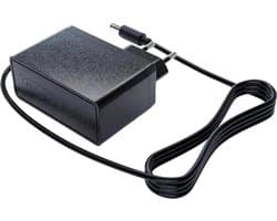 Oplader Stofzuiger - Accu Lader - Krachtig Schoonmaken - Veilig Opladen - 36 Volt - Zwart