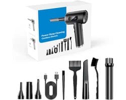 Draagbare Reiniger - Kruimelzuiger Blazer - Auto Huis - Dubbele Functie - 500 Gram