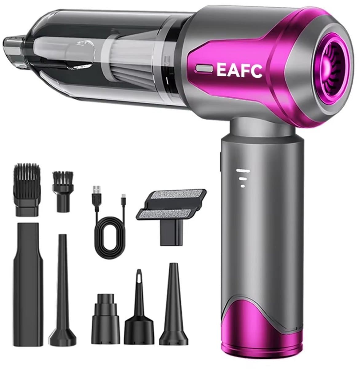 JOYNEXTBUY - Draadloze Autostofzuiger 13000Pa – 2-in-1 Blaas- en Zuigfunctie – Handstofzuiger Oplaadbaar – Compact en Draagbaar – Voor Auto, Huis en Kantoor — afbeelding 1