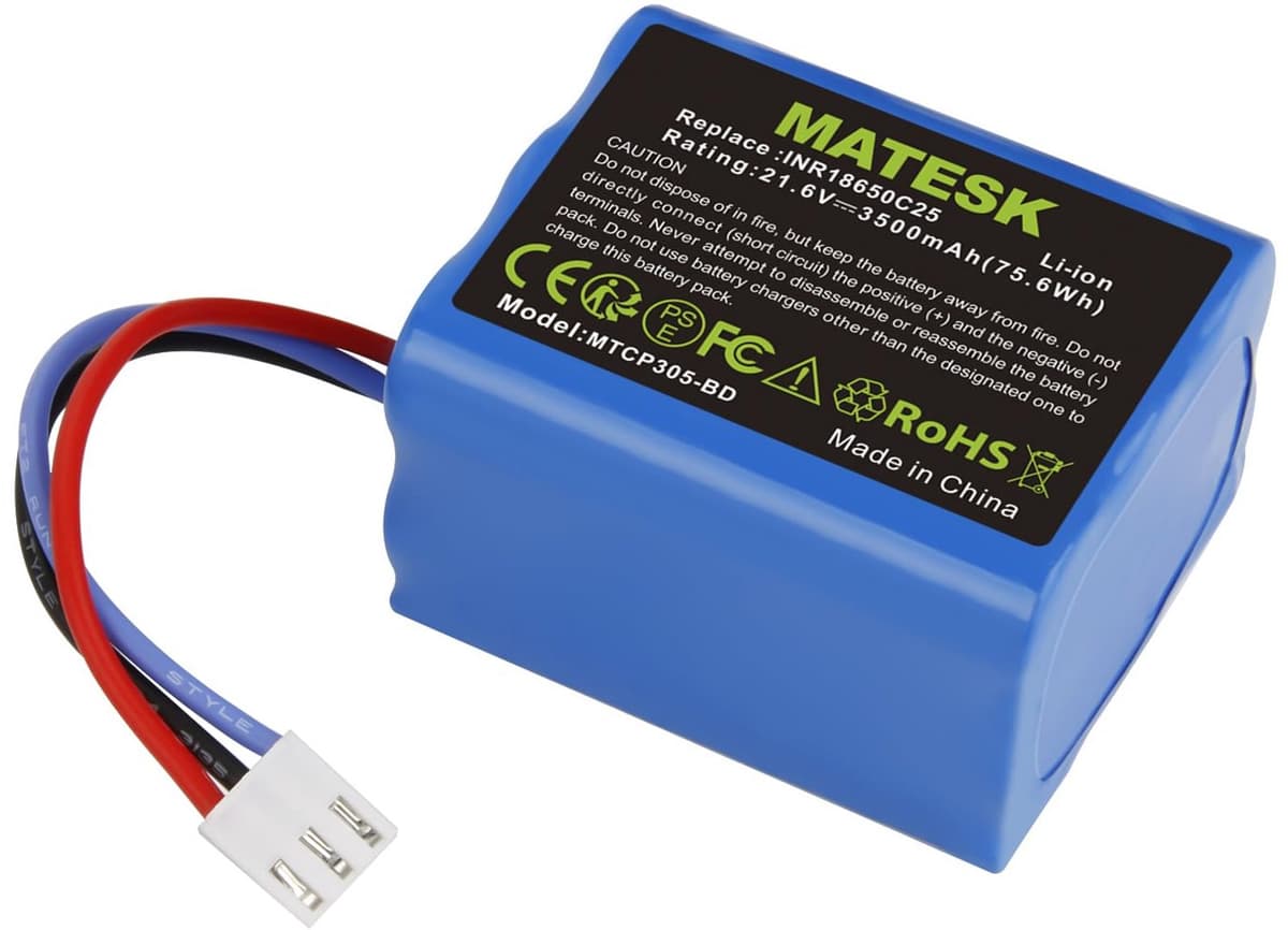 21.6V 3500mAh Li-Ion Accu voor Philips SpeedPro Stofzuigers — afbeelding 1