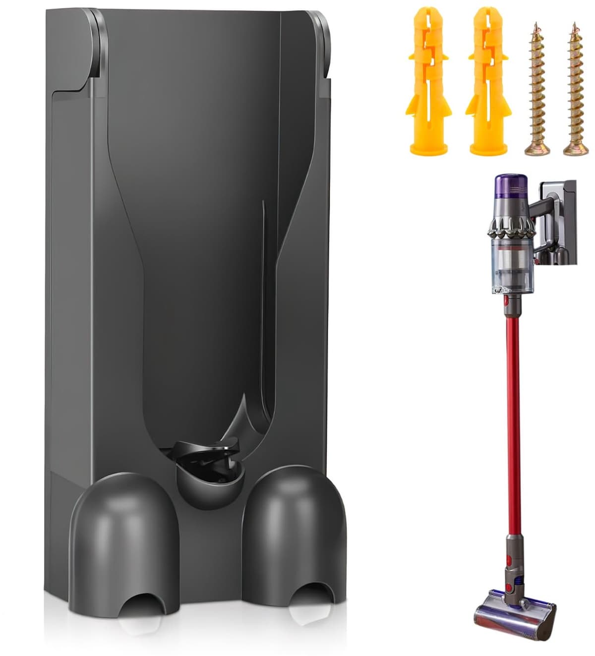 Wandmontage Oplaadstation voor Dyson V11 V15 Stofzuiger - ABS Plastic — afbeelding 1