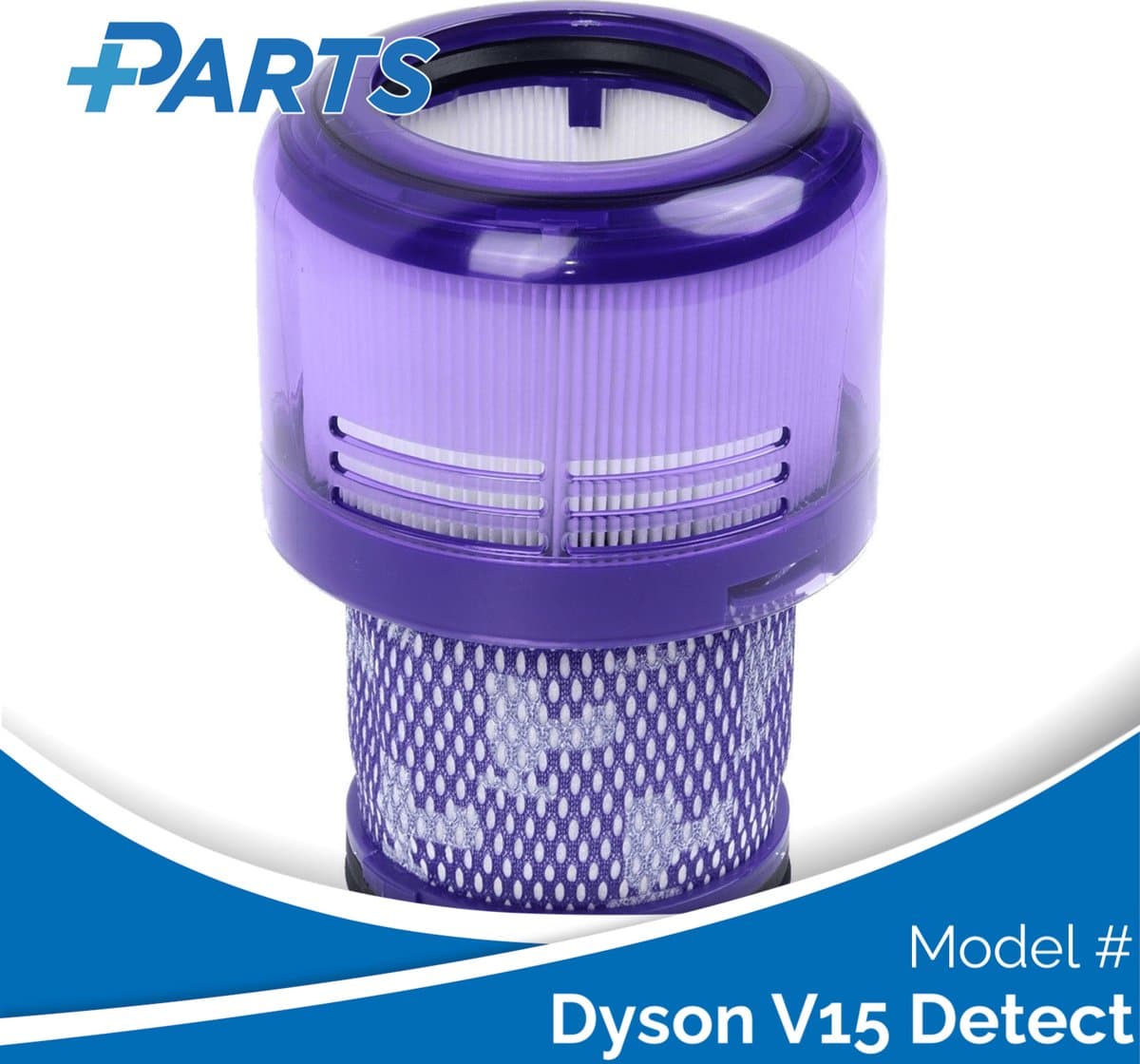Dyson V15 Detect Filter (Plus.Parts® alternatief voor 970013-02) — afbeelding 1