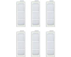 Ronte - Set van 6 wasbare en herbruikbare HEPA-filters voor robotstofzuiger, geschikt voor Deebot T20 Omni / T20e Omni. Bevat de zoekwoorden: filters, robotstofzuiger, reserveonderdeel.