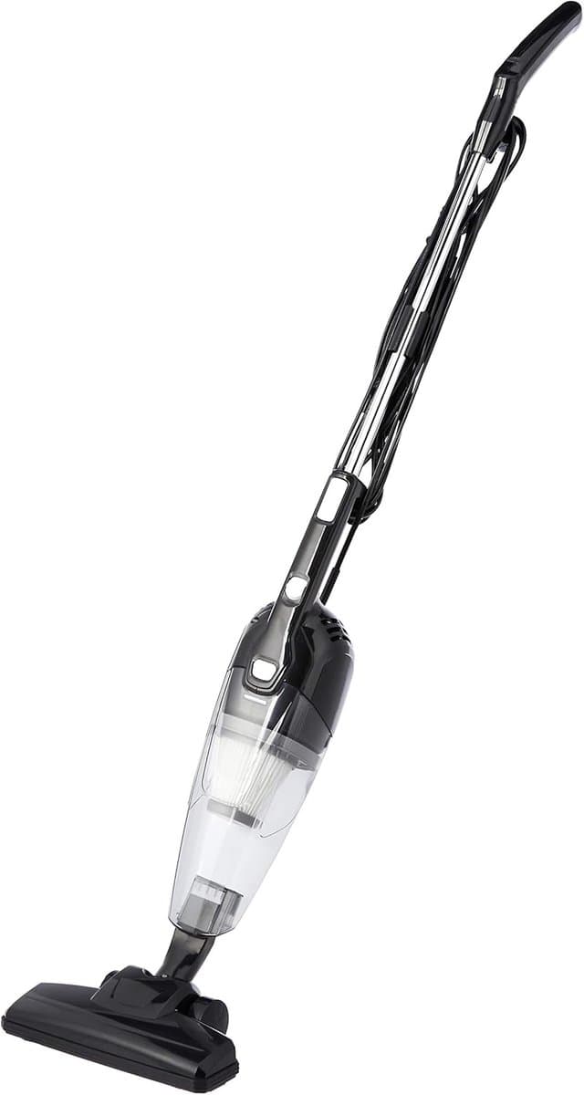 2-in-1 steelstofzuiger met kabel en ECO-motor - HEPA-filter - lichtgewicht - zwart — afbeelding 1