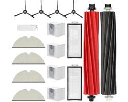 Accessoires voor Stofzuiger - 17 Stuks - Inclusief Hoofdborstels, HEPA-filters en Stofzakken
