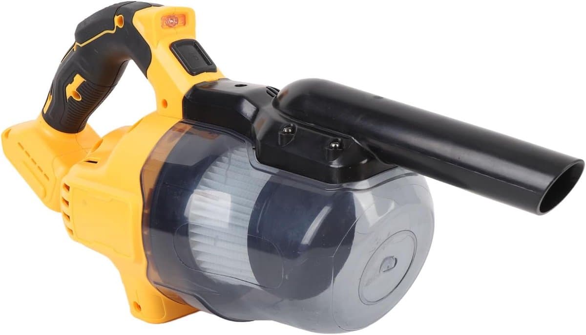 Draadloze Handstofzuiger - Draagbare Stofzuiger - Auto en Huis Reinigen - 125AW Krachtige Zuigkracht - 700ml Stofbak - Zwart — afbeelding 1