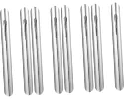 Kruimelschraper Keuken - Broodkruimelverzamelaar Tafel - Snel Tafel Schoonmaken - Roestvrij Staal - 15 cm - Zilver