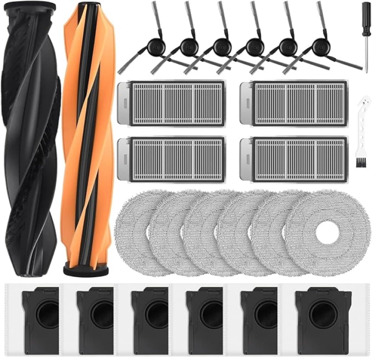 Accessoireset voor Dreame X50 Ultra, L50 Pro Ultra, X50 Master, L40s Pro Ultra, Matrix10 Ultra en Mova V50 - 26-delig — afbeelding 1