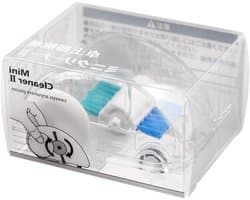 Mini Bureau Cleaner - Tafelstof Verzamelaar - Bureau Opruimen - Zelfaanzuigende Borstels - 3.5 x 4.8 x 6 cm - Transparant