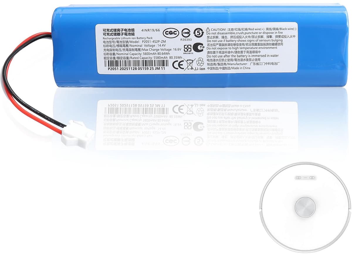 Stofzuigeraccu - 14,4 V - 5600 mAh — afbeelding 1