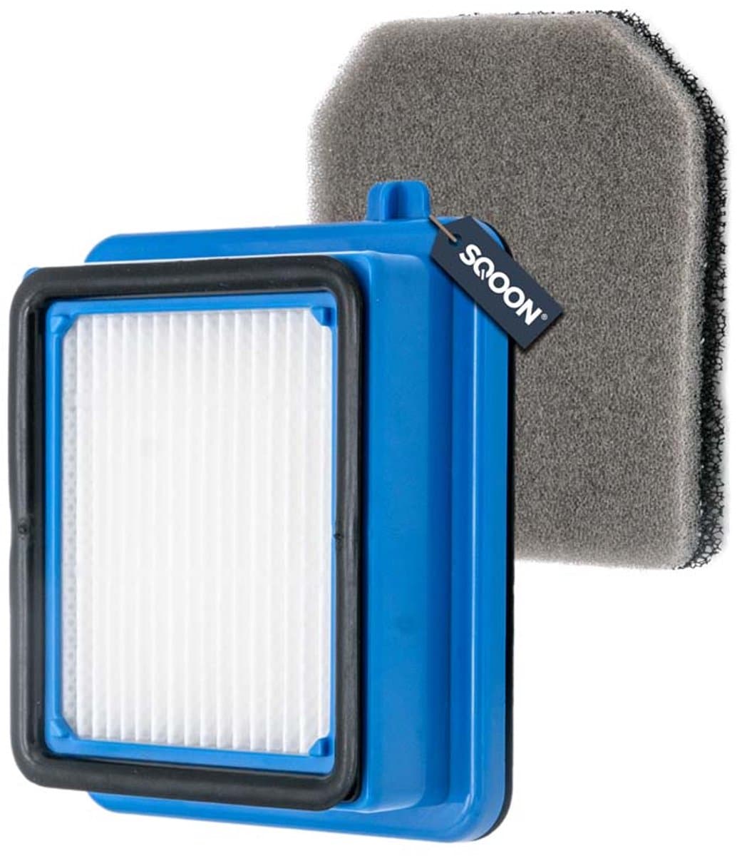 SQOON® Filterset Geschikt voor AEG Askw1 – QX6, QX7 & QX8-2 Series – H11 HEPA – 9009232753 — afbeelding 1
