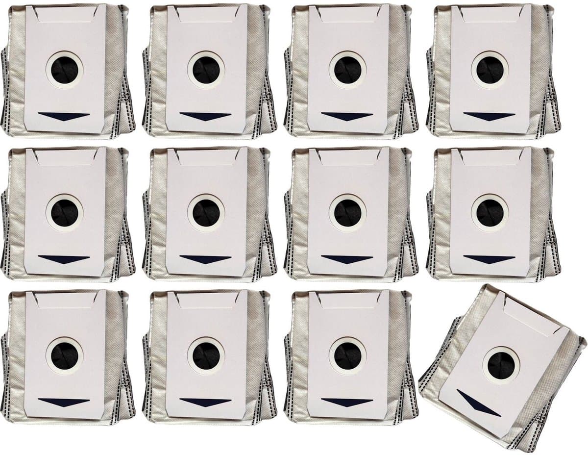 Ecovacs Deebot T30 (Pro) Omni en Bosch Spotless Max Stofzakken (12 Stuks, Plus.Parts® alternatief voor DDB030031) — afbeelding 1