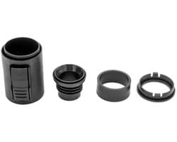 SQOON® Wartel geschikt voor Kärcher WD2 & WD3 stofzuigers - Te monteren op universele klik reparatieslang S0485B - Ideaal voor vervanging van versleten koppelingen