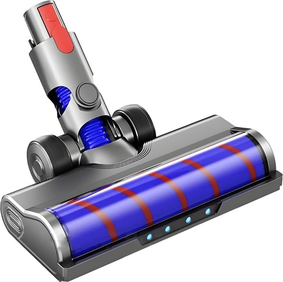 Elektrisch aangedreven zuigmond geschikt voor Dyson V8 V10 V11 V15 - Steelstofzuiger Turbo borstel soft roller — afbeelding 1