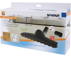 Scanpart parketborstel 32 en 35 mm - Geschikt voor Miele S227-S299 S300 S400 S500 S600 S700 S800 S2000 S4000 S5000 S6000 S8000 Blizzard CX1 Classic Compact Complete C1 C2 C3 - Alternatief voor SBB300-3 PQ Twister - Universeel