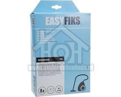 Easyfiks DI08 stofzuigerzakken - 8 stuks + 1 filter - Geschikt voor Bestron Compacto - Amigo - Rapido en Dirt Devil series Cooper - Swiffy - Piccolo - Picco Bello - nr. D00011 - ABG100STE - AS1300S - AS1500SB - ABC1300S