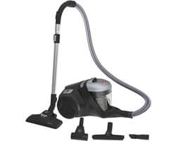 Zakloze Stofzuiger - Cilinder Stofzuiger - Huishoudelijk Reinigen - Mini Turbo Borstel - 2 Liter Container - Grijs Zwart