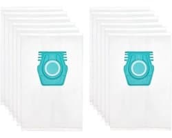 12 stuks Vervangende stofzakken - Vervangende stofzakken voor stofzuigers, compatibel met TU Guard L1 -Guard S1 - CO Guard M1 - reserveonderdelen voor vuilniszakken